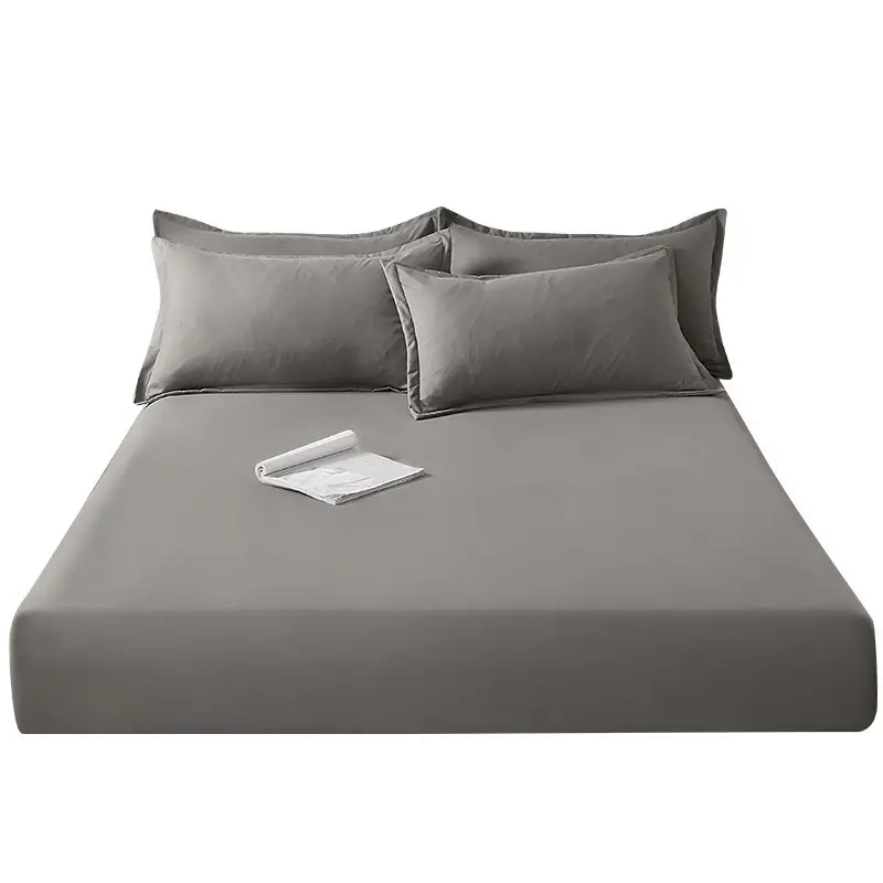 Cotton Mattress Cover Non-Slip Fixed Bed Cover Single-Piece Bed Sheet Bedspread Simmons Protective Cover Heated Mattress Cover
