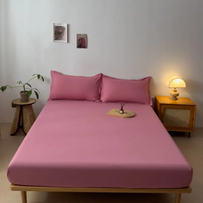 Cotton Mattress Cover Non-Slip Fixed Bed Cover Single-Piece Bed Sheet Bedspread Simmons Protective Cover Heated Mattress Cover