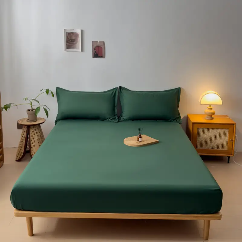 Cotton Mattress Cover Non-Slip Fixed Bed Cover Single-Piece Bed Sheet Bedspread Simmons Protective Cover Heated Mattress Cover