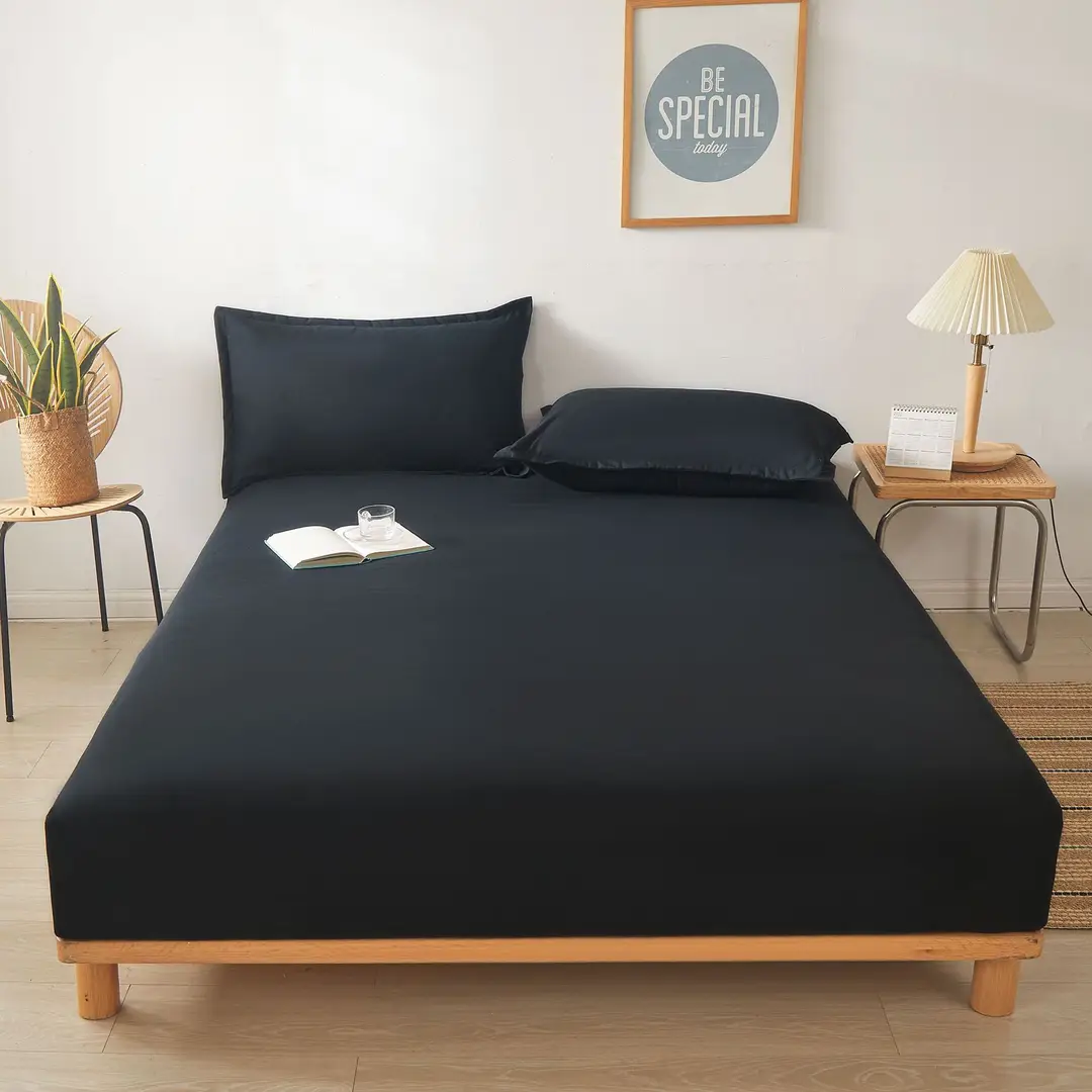 Cotton Mattress Cover Non-Slip Fixed Bed Cover Single-Piece Bed Sheet Bedspread Simmons Protective Cover Heated Mattress Cover