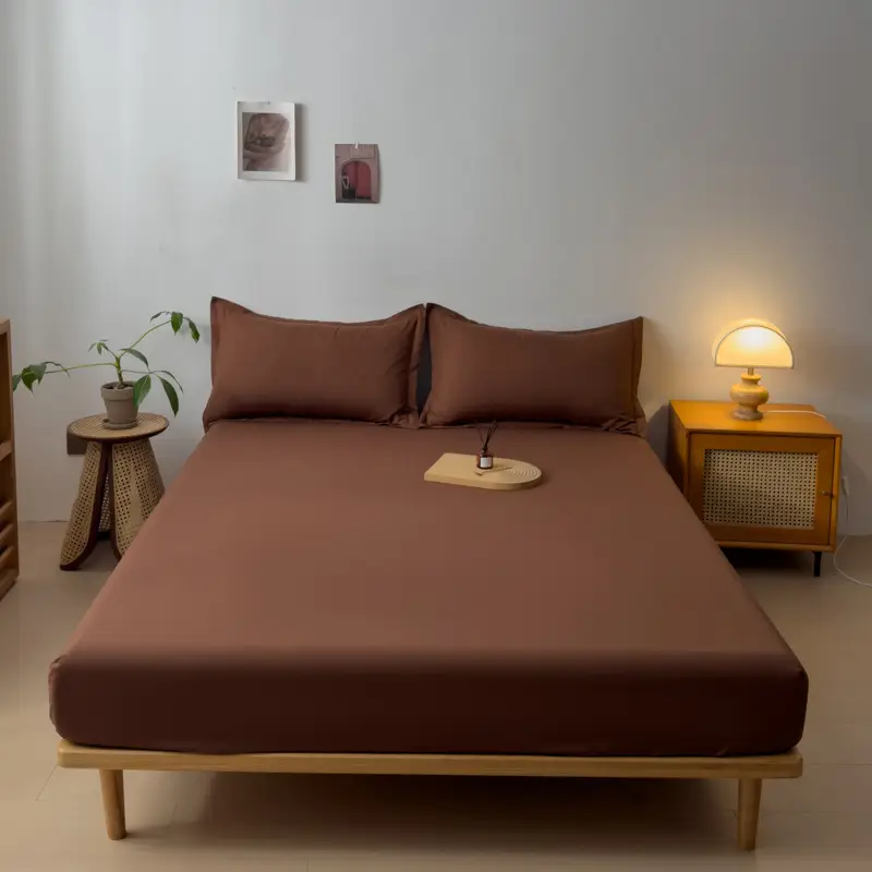 Cotton Mattress Cover Non-Slip Fixed Bed Cover Single-Piece Bed Sheet Bedspread Simmons Protective Cover Heated Mattress Cover