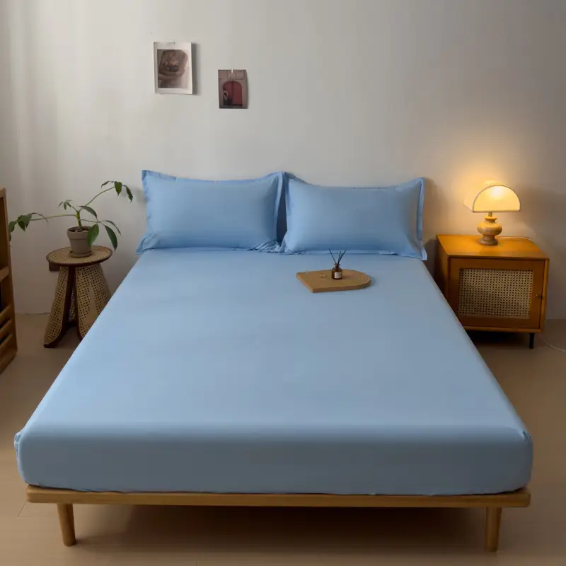 Cotton Mattress Cover Non-Slip Fixed Bed Cover Single-Piece Bed Sheet Bedspread Simmons Protective Cover Heated Mattress Cover
