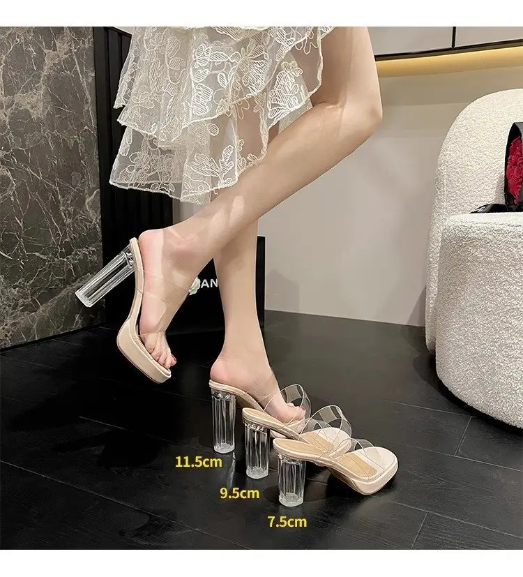 Transparent High Heel Women's Sandals Summer — feature 13