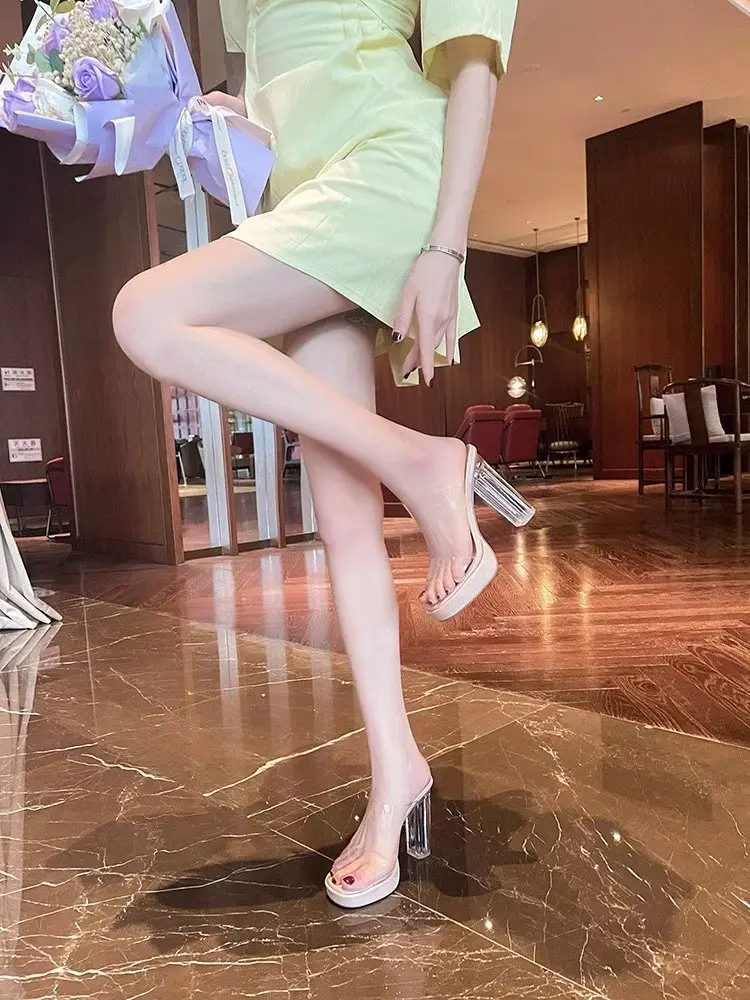 Transparent High Heel Women's Sandals Summer — feature 9