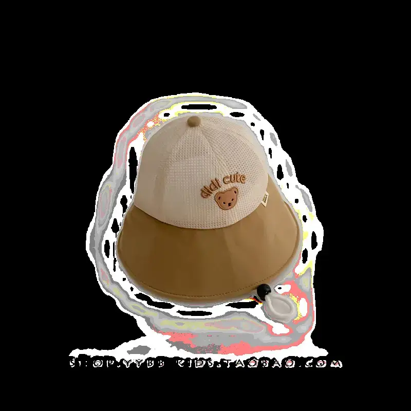 Kids Anti-Ultraviolet Mesh Cap with Duck Tongue Design - Image 10