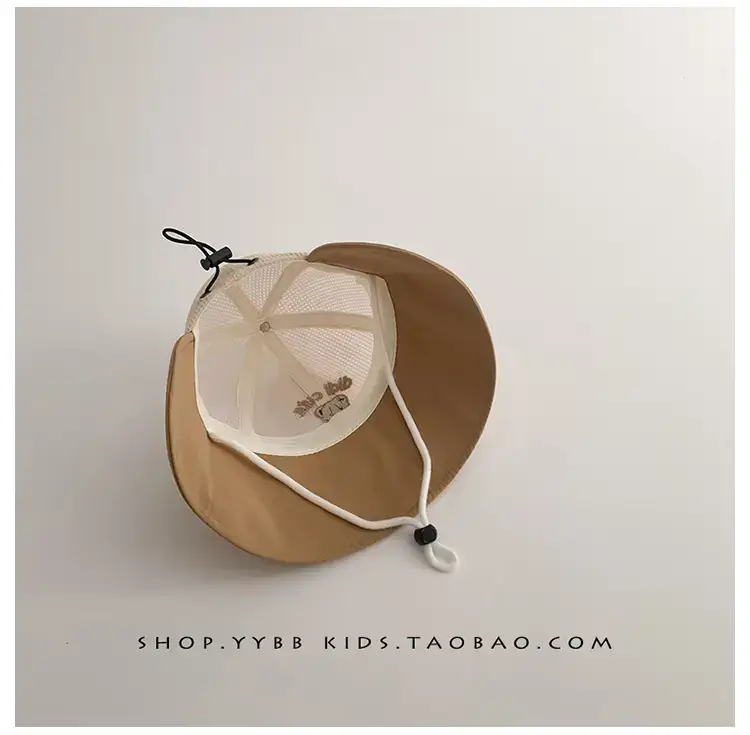 Kids Anti-Ultraviolet Mesh Cap with Duck Tongue Design — feature 11