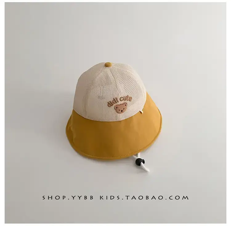 Kids Anti-Ultraviolet Mesh Cap with Duck Tongue Design — feature 17
