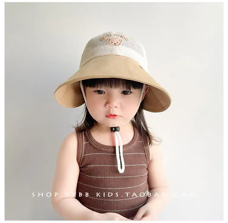 Kids Anti-Ultraviolet Mesh Cap with Duck Tongue Design — feature 5