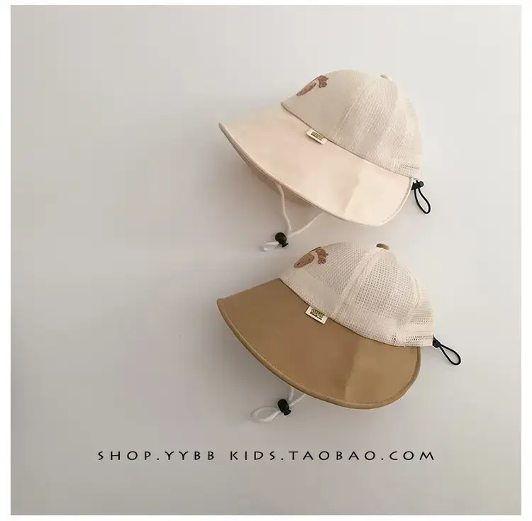 Kids Anti-Ultraviolet Mesh Cap with Duck Tongue Design — feature 9