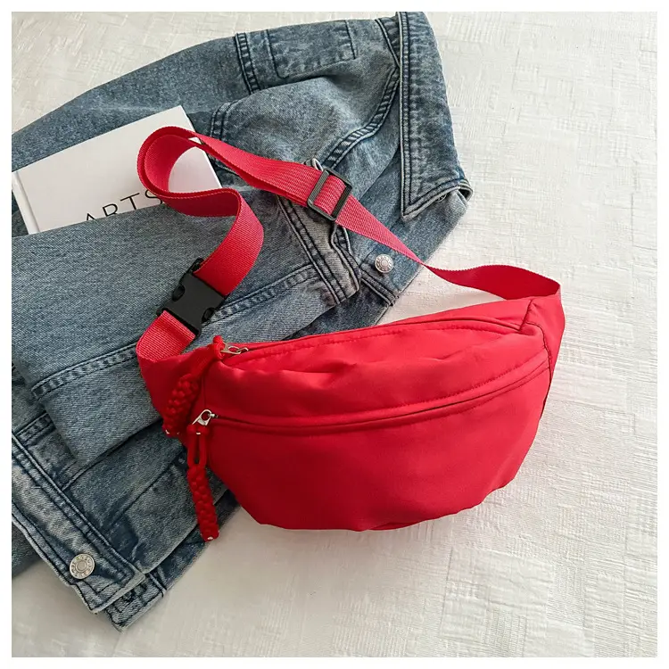 Blue Waist Bag Women's Messenger 2024 New — feature 8