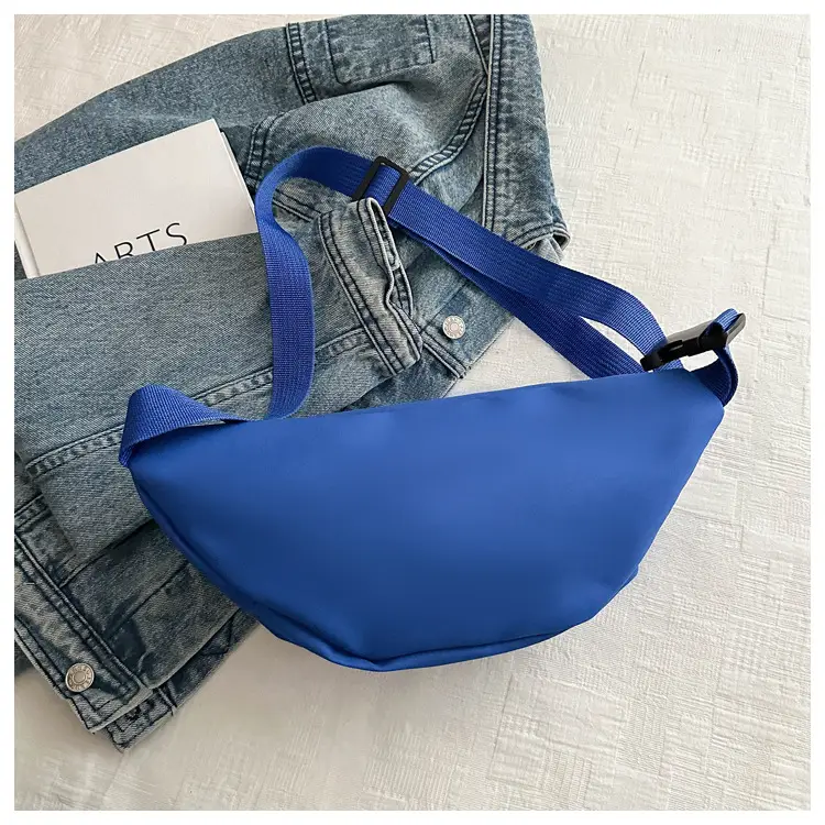 Blue Waist Bag Women's Messenger 2024 New — feature 9