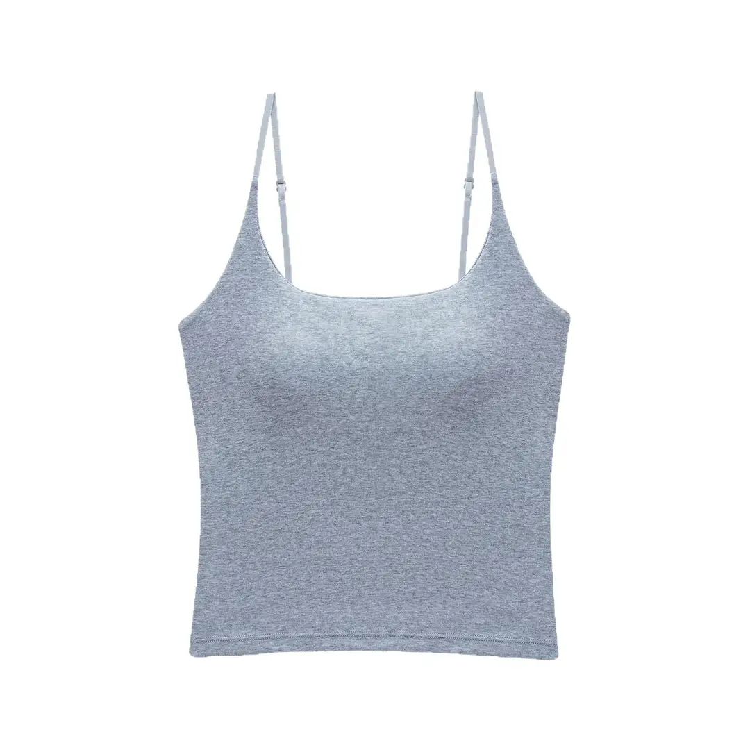702 Clothes Hanger Live Explosions Sling Vest with Chest Pad Integrated Cup Beautiful Back Adjustable Shoulder Strap Base Underwear