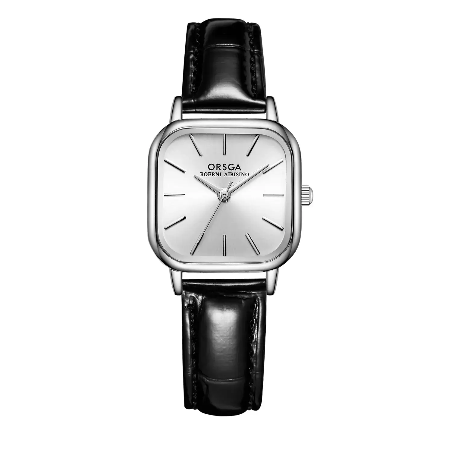 Oshga Women's Green Square Watch Quartz Stainless Steel - Image 4