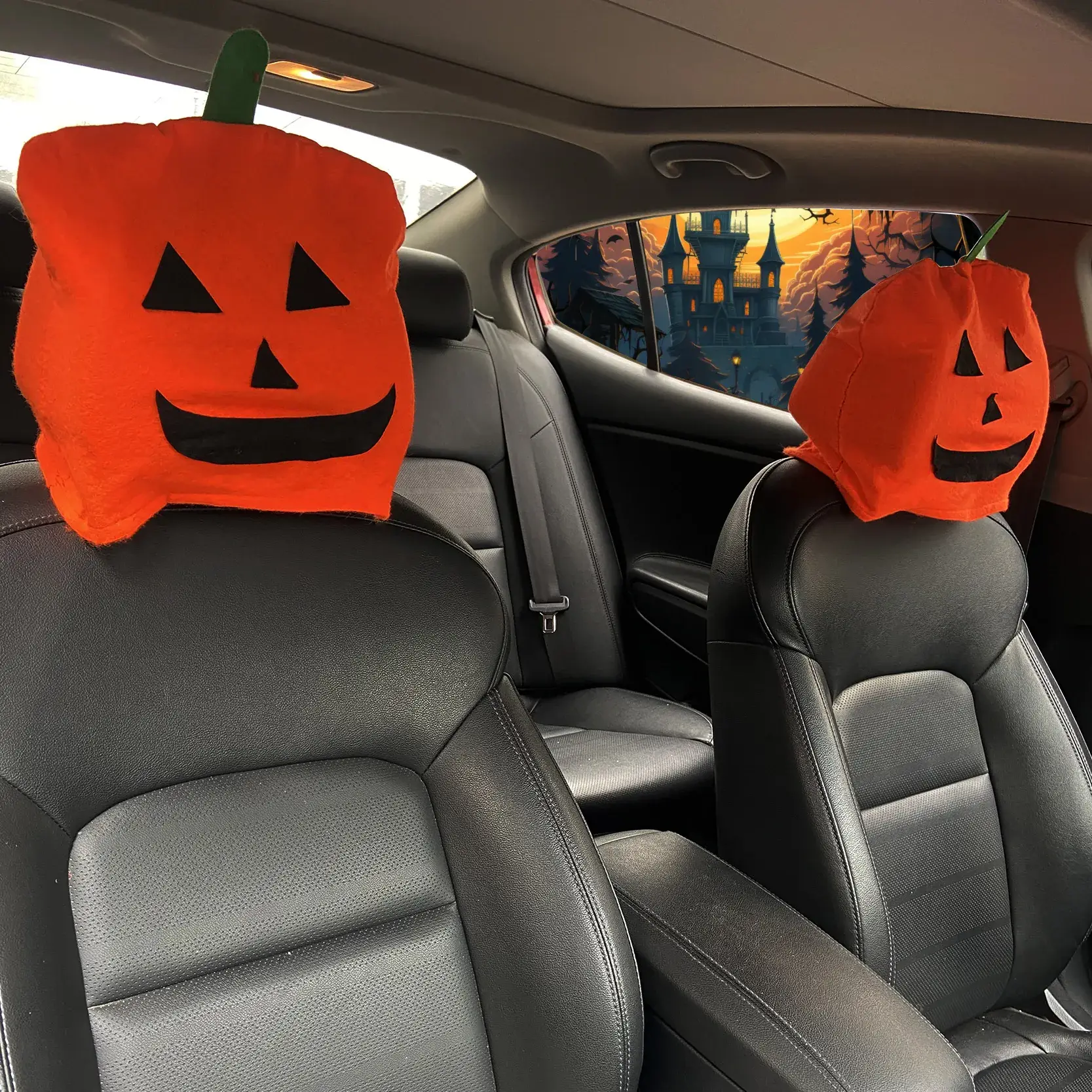 Halloween Pumpkin Hat Orange Non-Woven Holiday Decor