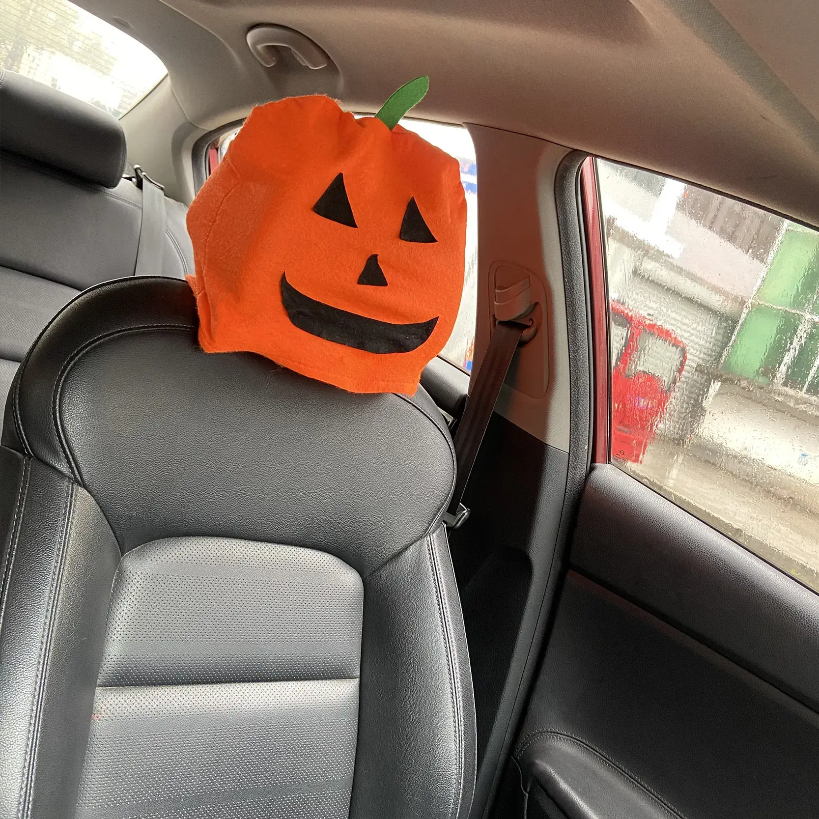Halloween Pumpkin Hat Orange Non-Woven Holiday Decor
