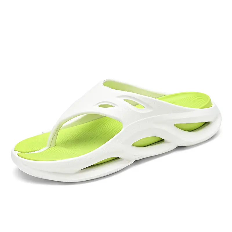 Men's Green Cross-Border Flip-Flops Large Size - Image 9