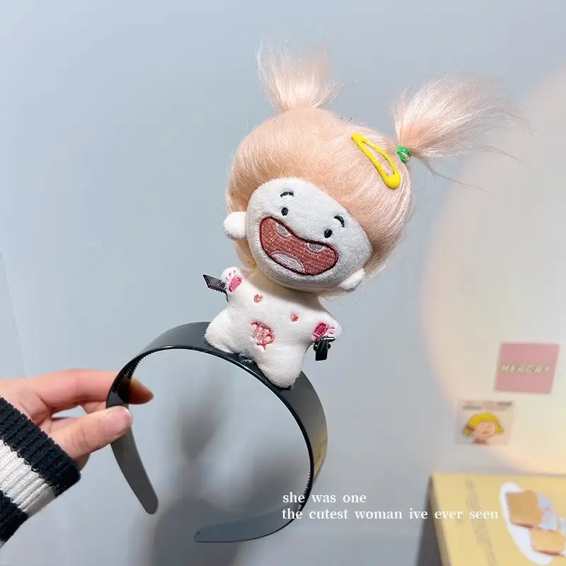 Funny Hairband with Ratatouille Plush Hairclip — feature 2