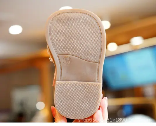 Toddler Sandals White Lace Baby Shoes Non-Slip — feature 3