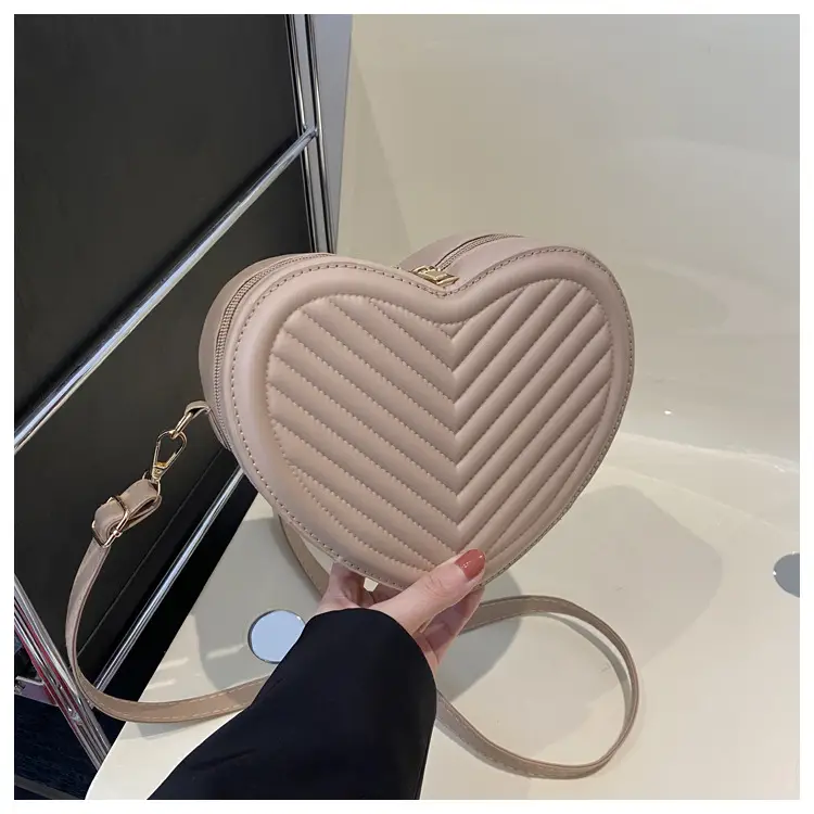 Textured Heart Bag for Women Shoulder Crossbody 2024 — feature 26