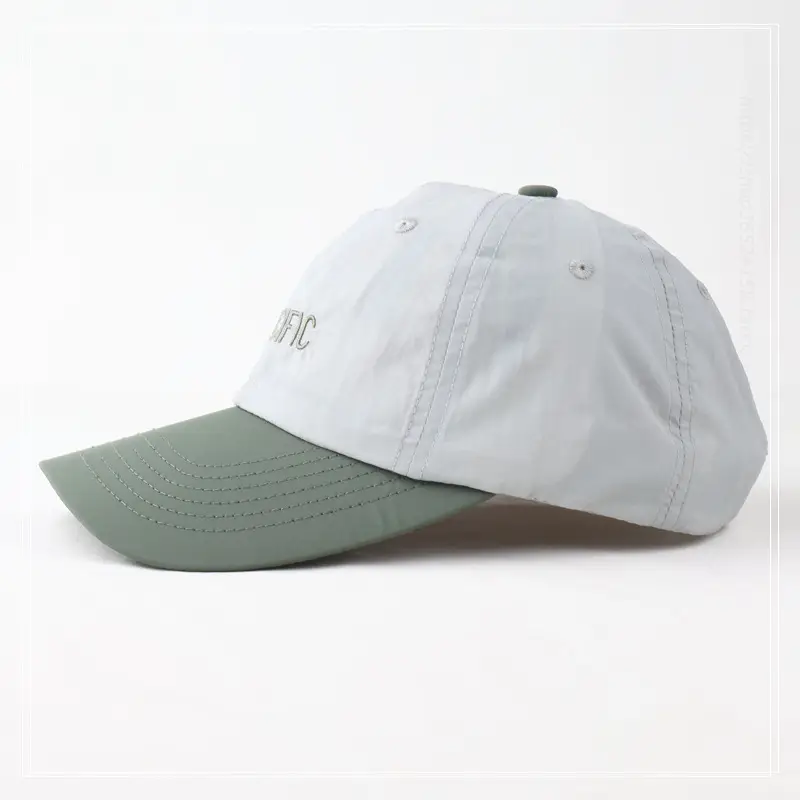 Men's Grey Specific Embroidered Baseball Cap — feature 11