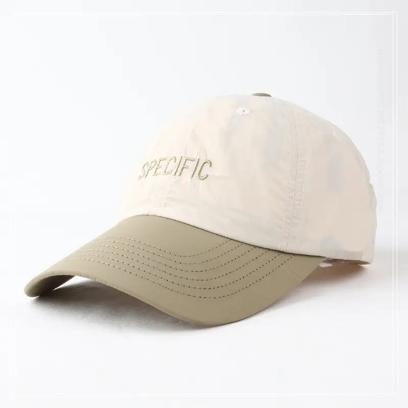 Men's Grey Specific Embroidered Baseball Cap — feature 2