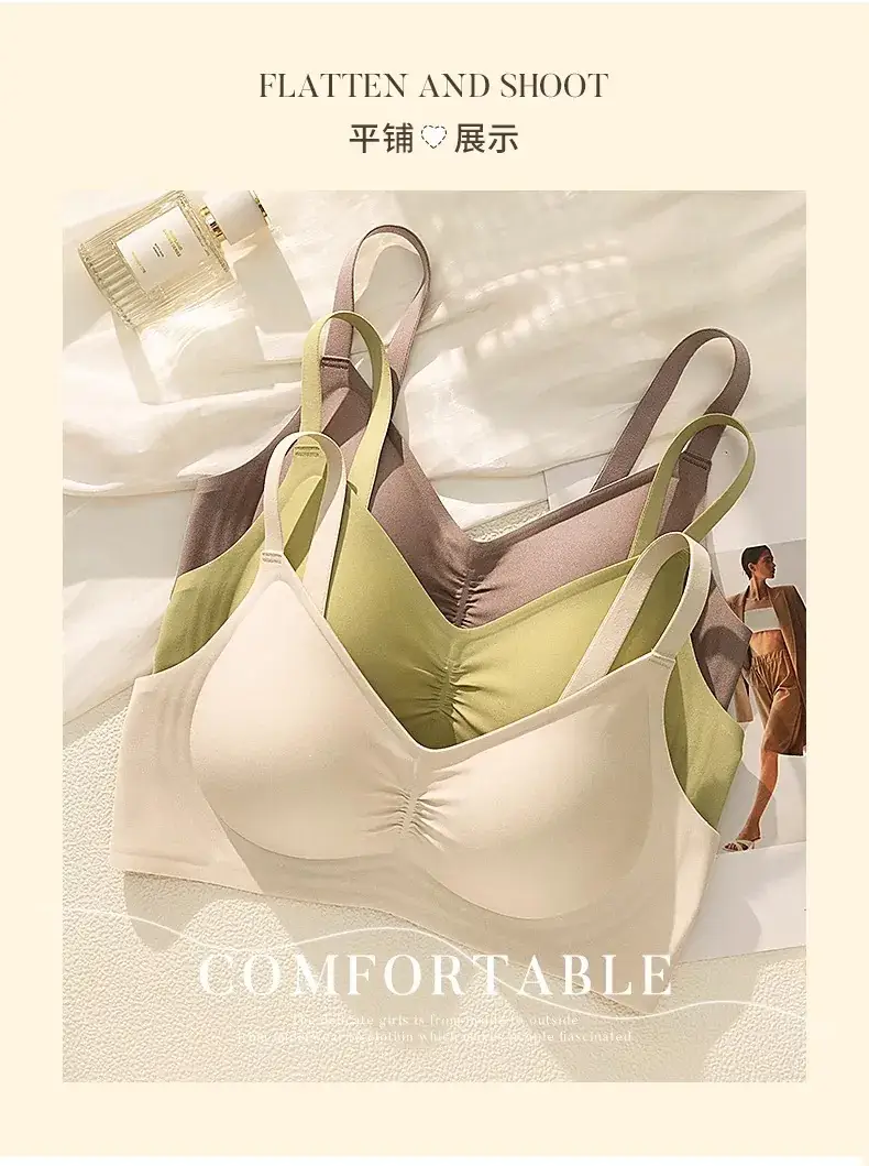 Women's Traceless Bra Summer Non-Sagging Chest Gathering — feature 21