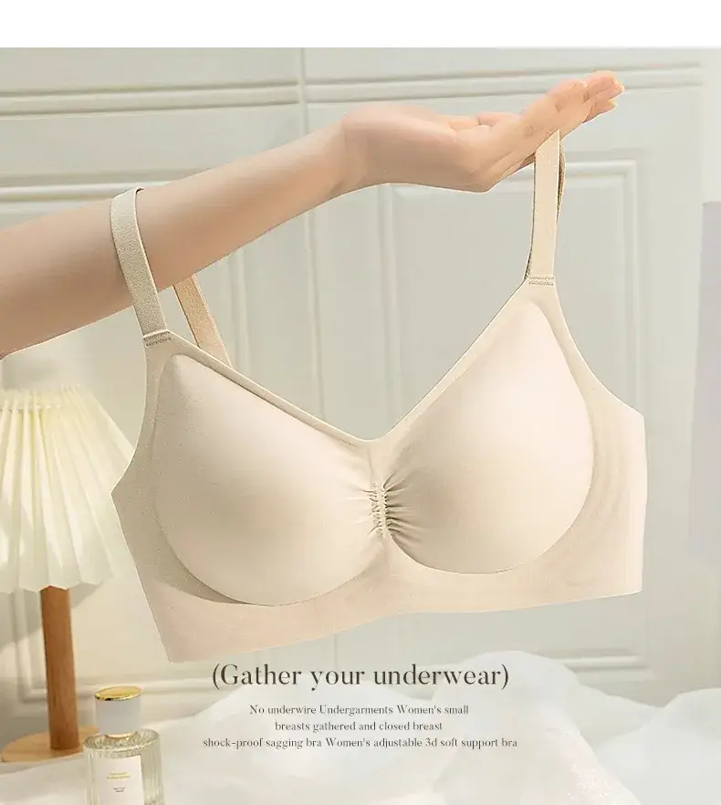 Women's Traceless Bra Summer Non-Sagging Chest Gathering — feature 25