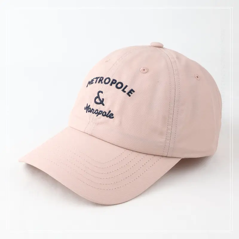 Men Purple Letter Baseball Cap Wide Brim — feature 10
