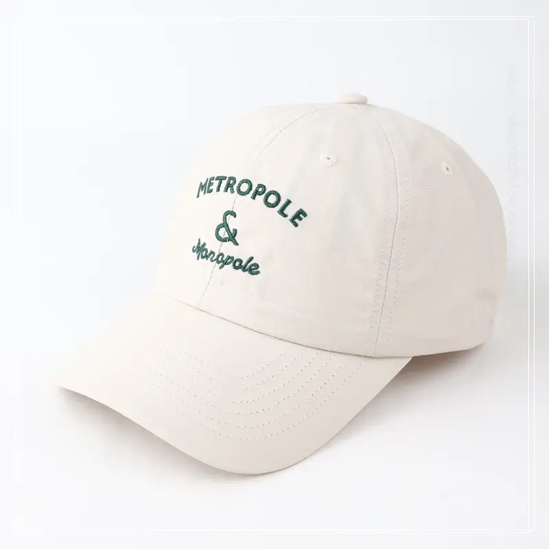 Men Purple Letter Baseball Cap Wide Brim — feature 13
