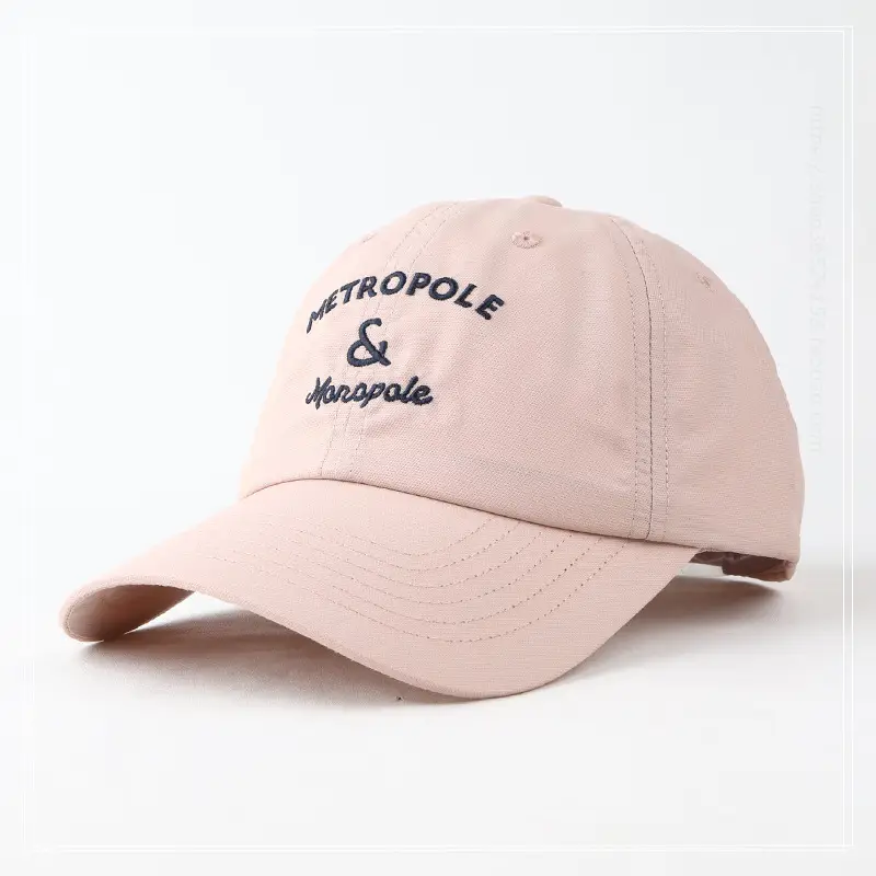 Men Purple Letter Baseball Cap Wide Brim — feature 3