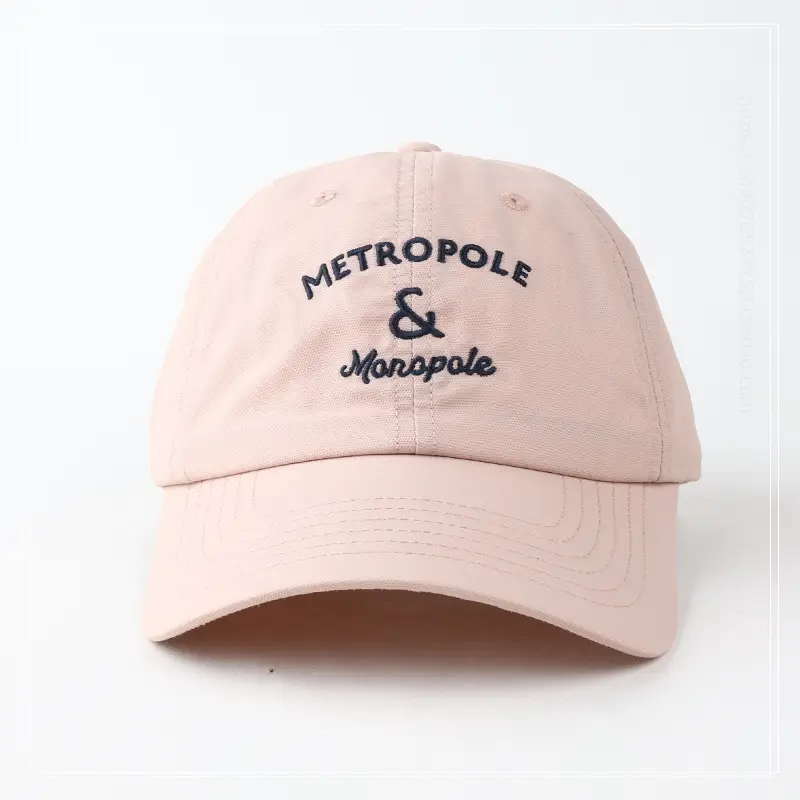 Men Purple Letter Baseball Cap Wide Brim — feature 8