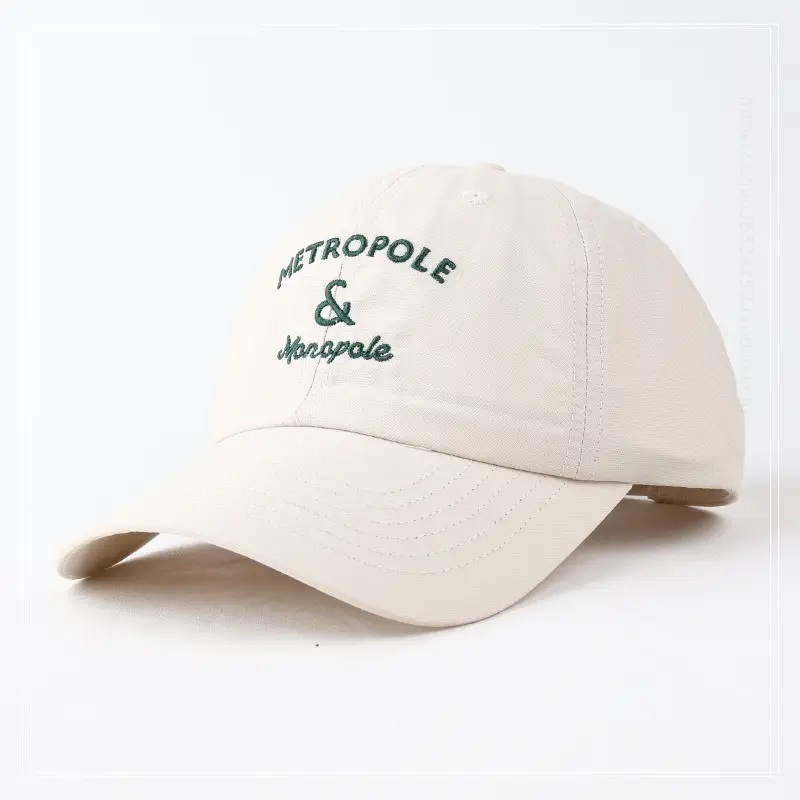Men Purple Letter Baseball Cap Wide Brim - Image 4
