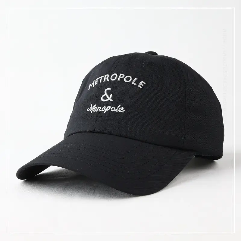Men Purple Letter Baseball Cap Wide Brim - Image 7