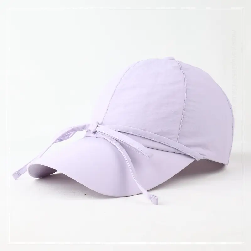Pink Ins Niche Tether Bow Baseball Cap Women's Sunscreen Cap — feature 12