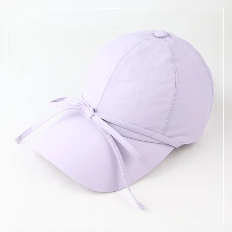 Pink Ins Niche Tether Bow Baseball Cap Women's Sunscreen Cap — feature 14