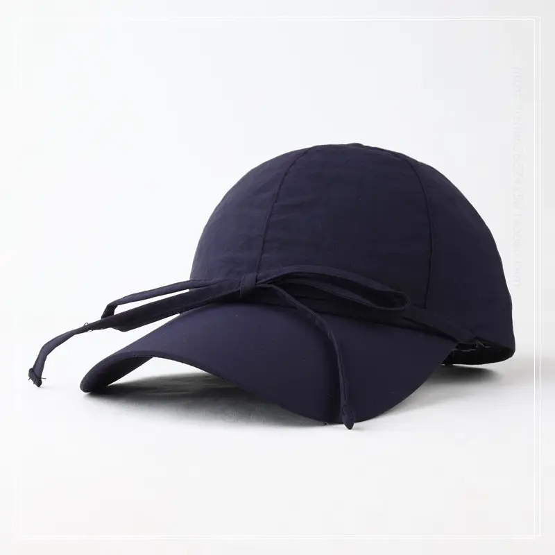 Pink Ins Niche Tether Bow Baseball Cap Women's Sunscreen Cap — feature 4
