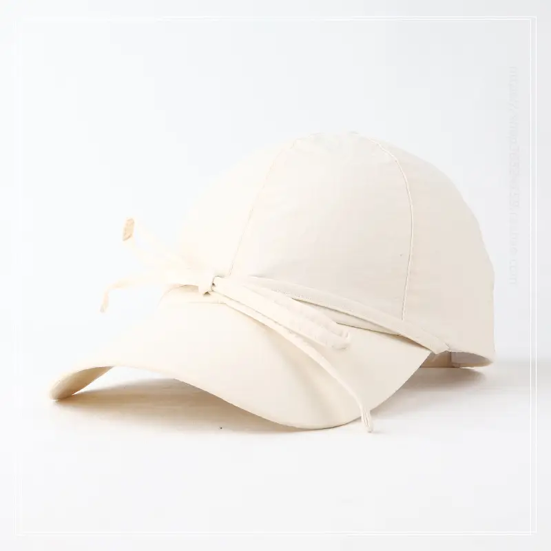 Pink Ins Niche Tether Bow Baseball Cap Women's Sunscreen Cap - Image 6