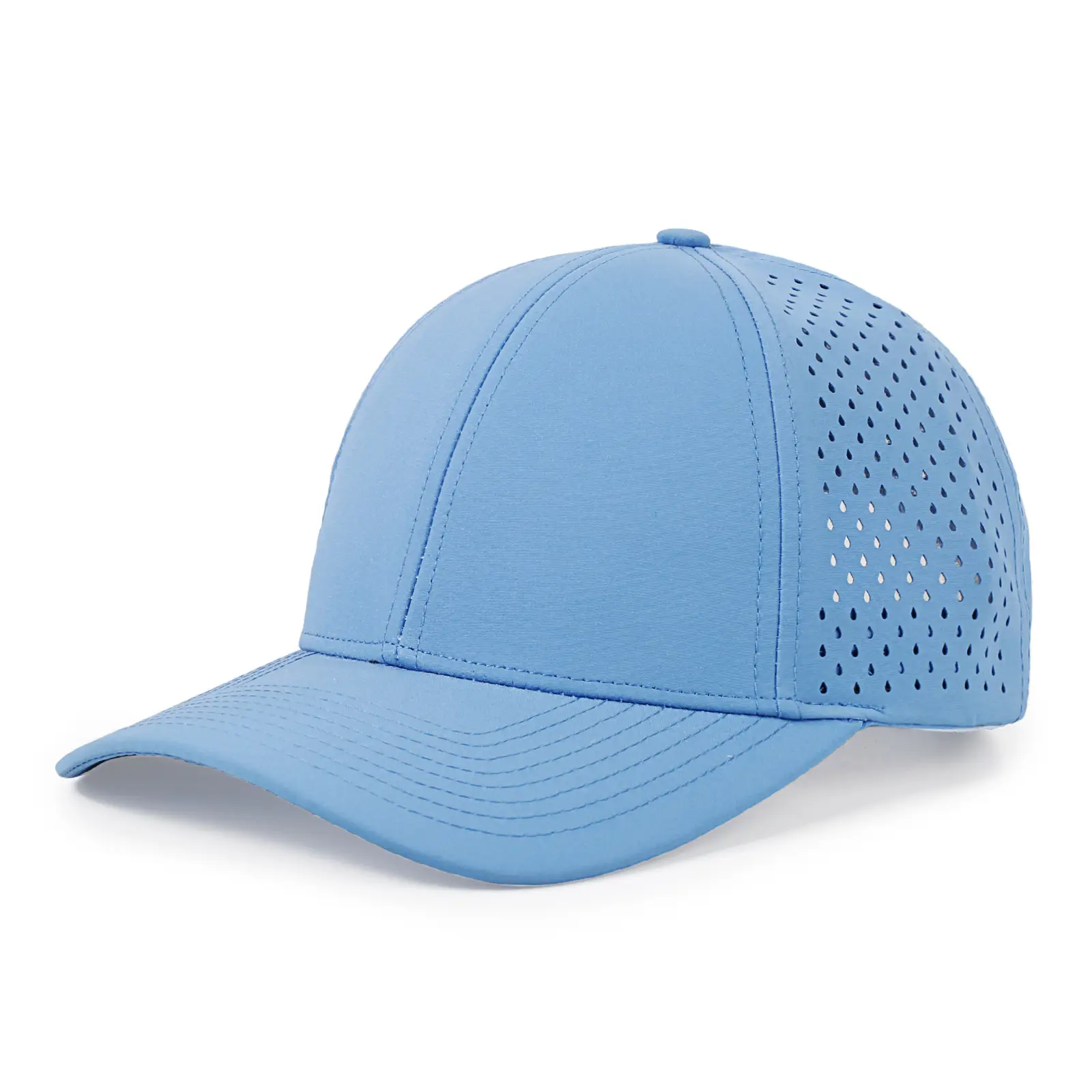 Black Laser Sunscreen Cap with Rhinestones - Image 6