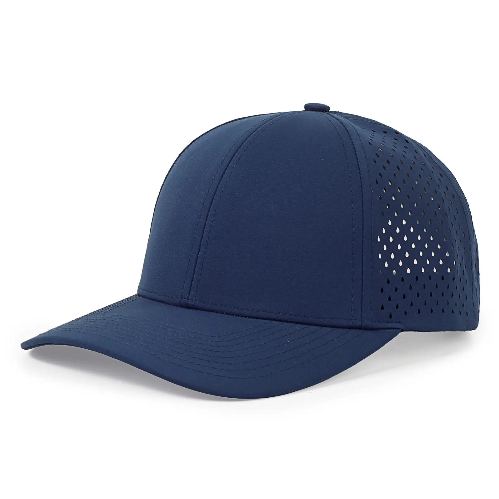 Black Laser Sunscreen Cap with Rhinestones - Image 8