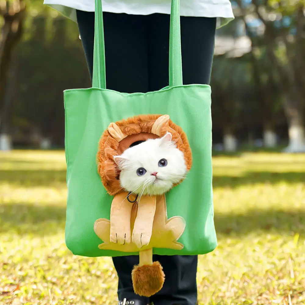 381 Shoulder Bag Green Lion