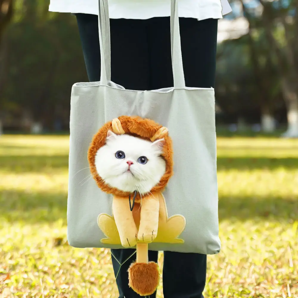 381 Shoulder Bag Grey Lion