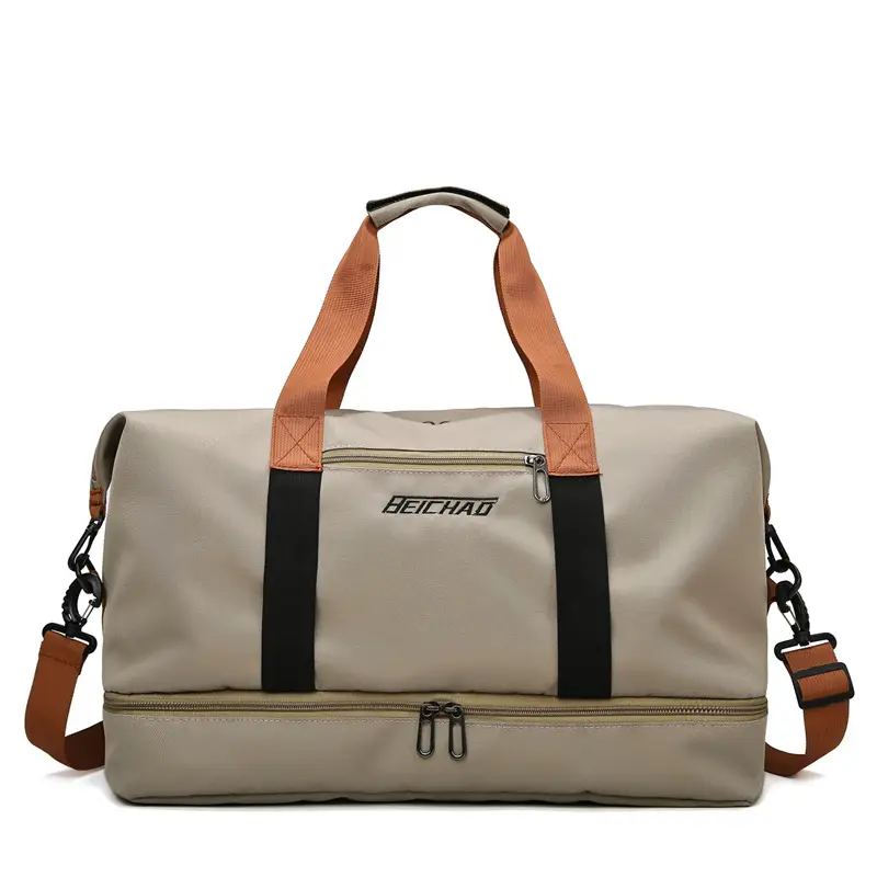 Dry Wet Separation Yoga Fitness Bag Large Capacity Crossbody