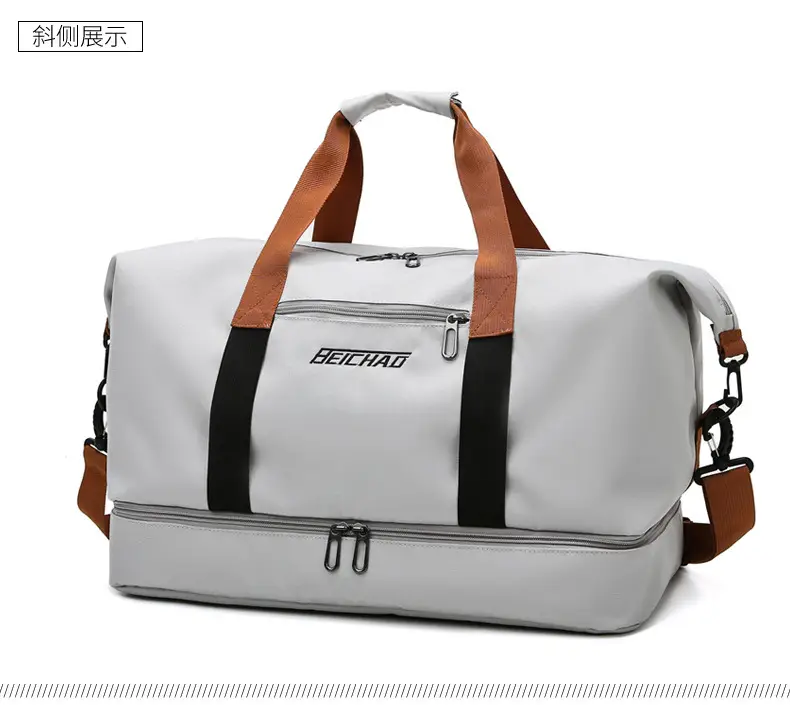 Dry Wet Separation Yoga Fitness Bag Large Capacity Crossbody — feature 28