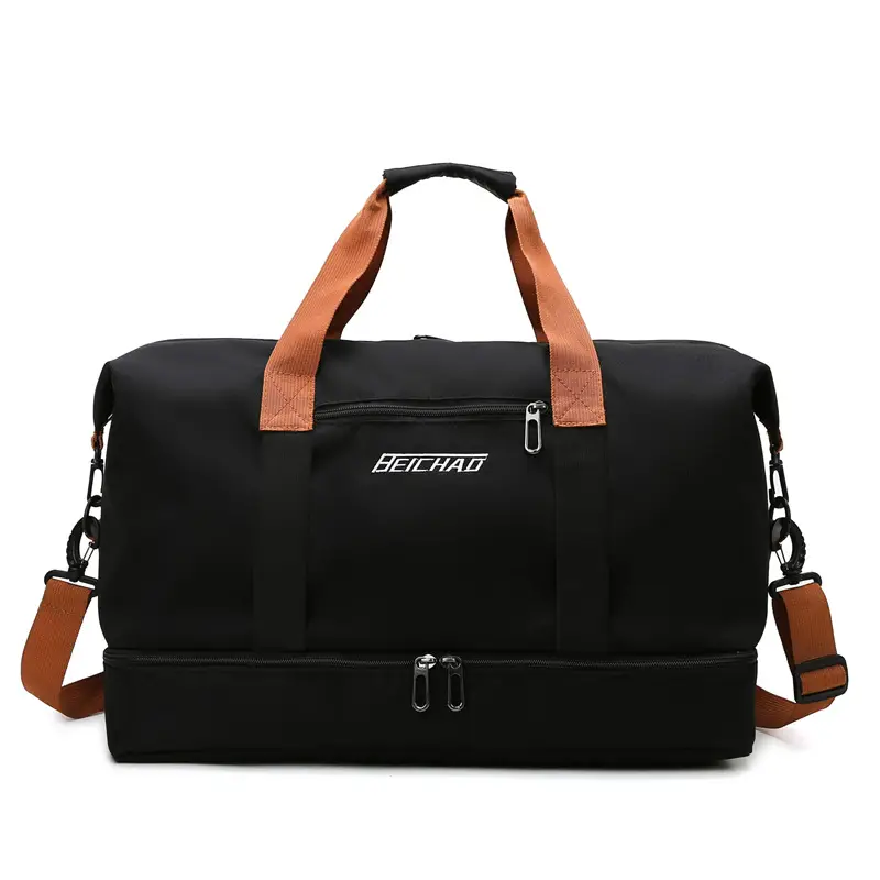 Dry Wet Separation Yoga Fitness Bag Large Capacity Crossbody