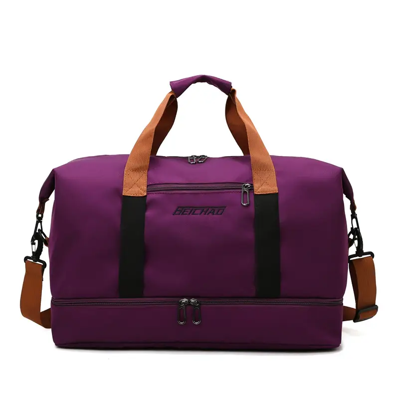 Dry Wet Separation Yoga Fitness Bag Large Capacity Crossbody