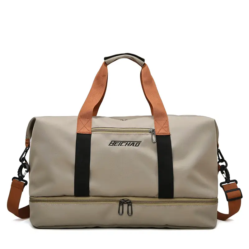 Dry Wet Separation Yoga Fitness Bag Large Capacity Crossbody
