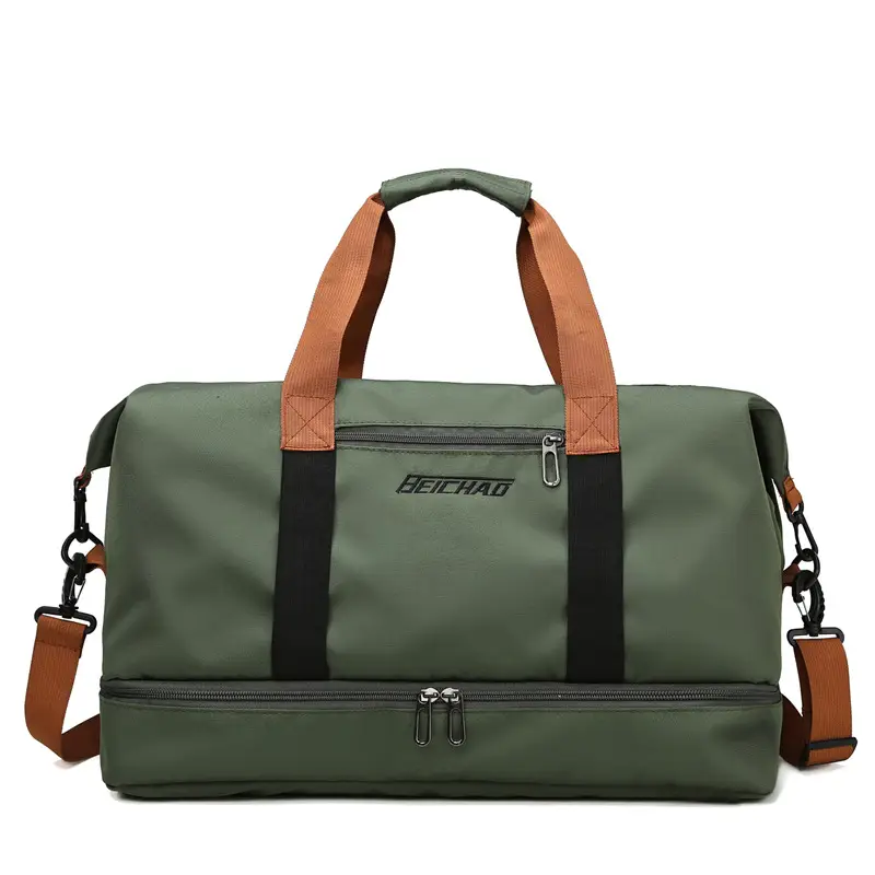 Dry Wet Separation Yoga Fitness Bag Large Capacity Crossbody