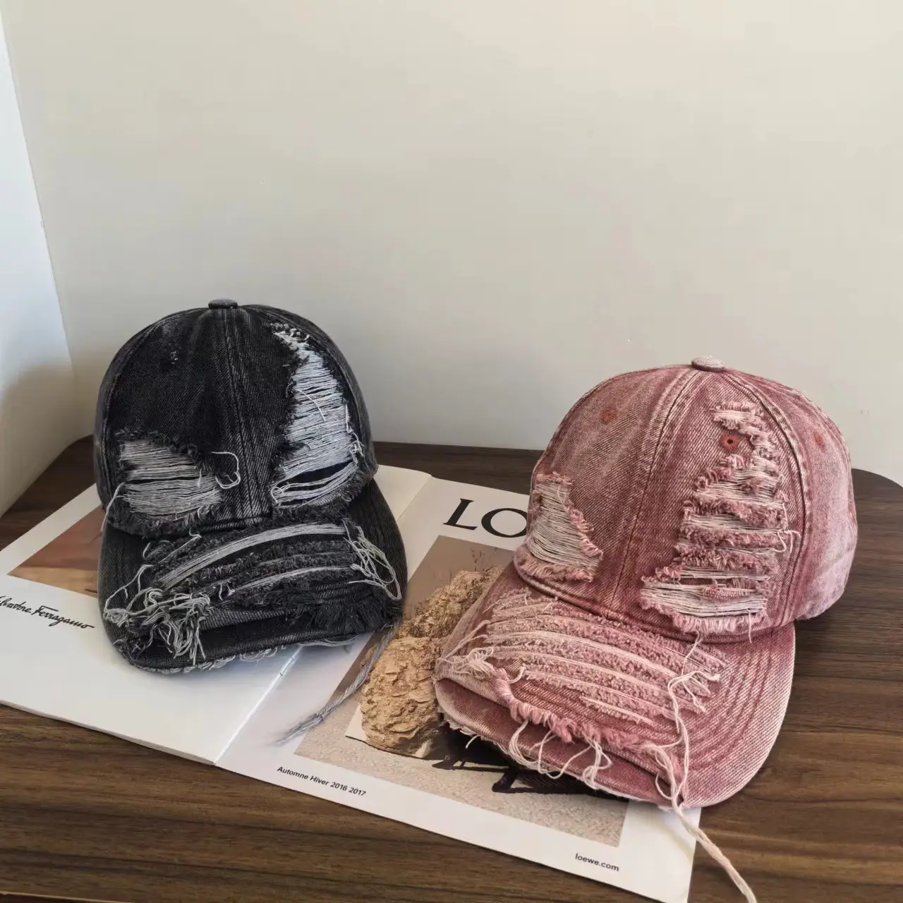 Korean-style Washed Vintage Cowboy Hat Niche Repair - Image 7