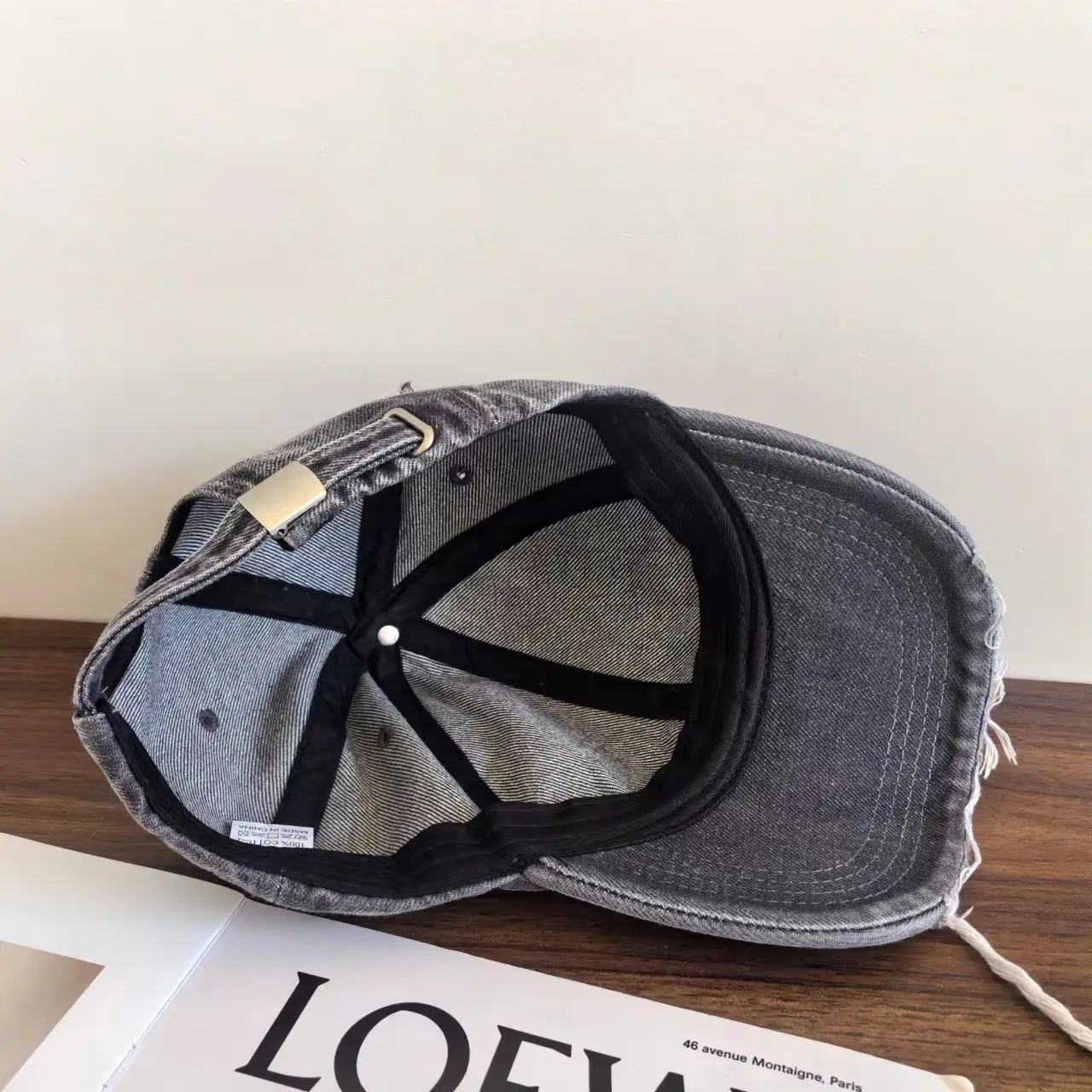 Korean-style Washed Vintage Cowboy Hat Niche Repair — feature 10