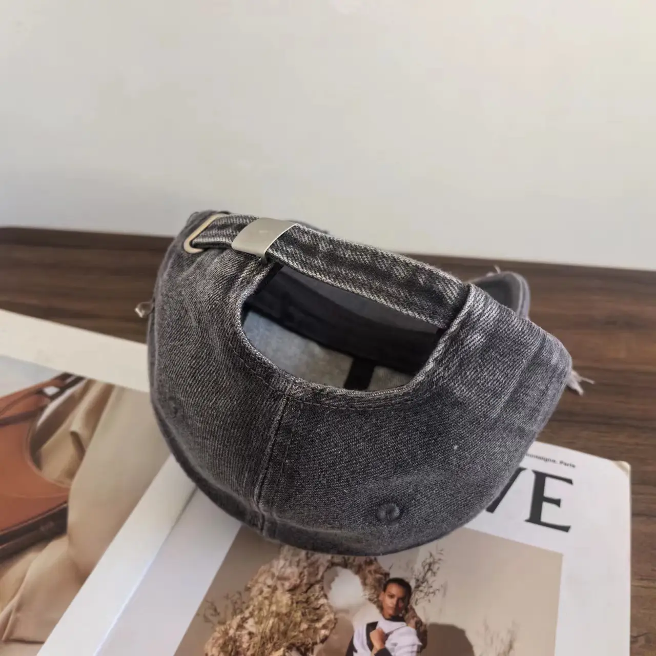 Korean-style Washed Vintage Cowboy Hat Niche Repair — feature 9